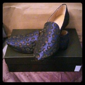 NIB Banana Republic Demi Jacquard Leopard Loafers